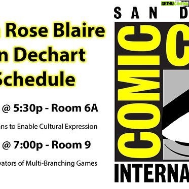 Amelia Rose Blaire Instagram - 2 Panels @ #SanDiegoComicCon ππ» Join @BryanDechart & I Thursday 18 @ 5:30pm & Saturday 20 @ 7:00pm. We'll be participating in panels w incredible guests from the gaming industry. See you there π#DechartGames #ConnorArmy @Comic_Con . #SDCC #sdcc2019 #detroitbecomehuman #quanticdream #dbh #twitch #twitchpartner #streamer #convention #ameliaroseblaire #bryandechart #untildawn #lifeisstrange #twdg #thewalkingdeadgame
