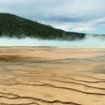 Amelia Rose Blaire Instagram - The Grand Prismatic Spring in @yellowstonenps is one of my favorite places on earth. The largest geothermal hot spring in the USA, with the most spectacular colors. Oh what a wonderful world 🌎 #yellowstonenationalpark #grandprismaticspring #geothermal #volcano