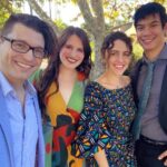 Amelia Rose Blaire Instagram - Celebrating love with glorious people 💕 Congratulations on your wedding @aurielrud & @felixethompson