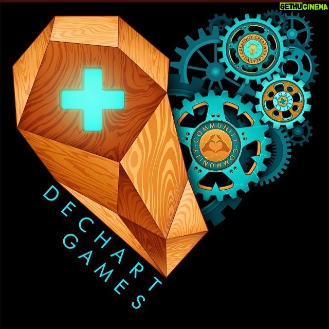 Amelia Rose Blaire Instagram - Hello new #DechartGames logo ๐ Positivity Creativity = Community ๐๐ปThank you @cameronklewis for this beautiful new design. . . #ConnorArmy #ameliaroseblaire #bryandechart #illustration #logo #logodesigns