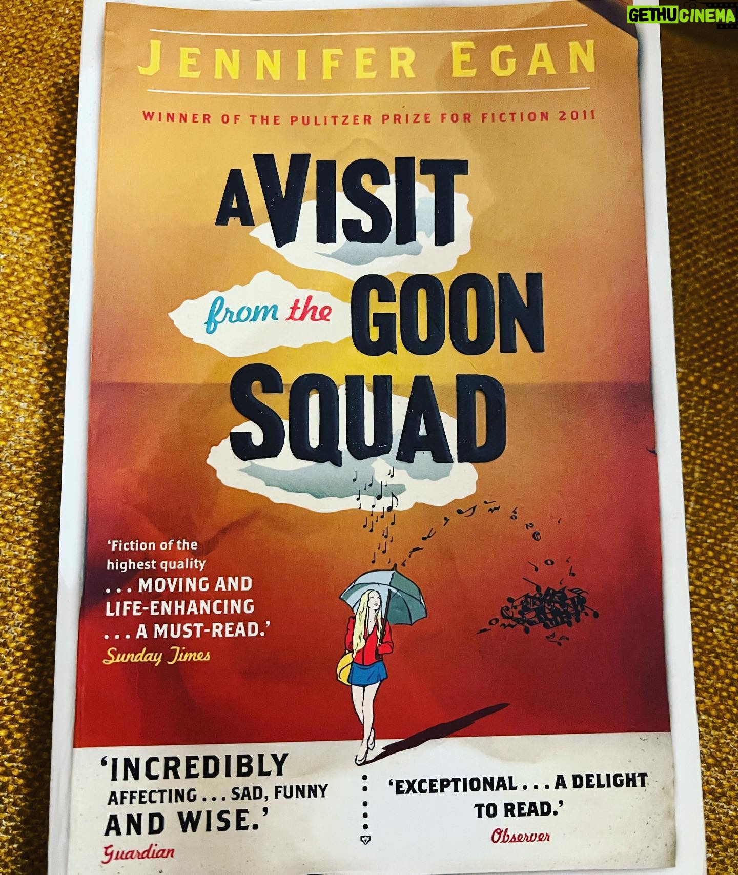 Amelia Warner Instagram - A bit late to the party with this one.. such a brilliant book!!!! A great one if you are in a bit of a reading slump.. will blow the cobwebs away 💥 #avisitfromthegoonsquad