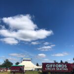 Amelia Warner Instagram - It’s that time........ Nothing elicits such joy as seeing the Gifford’s big top pitch up on Minchinhampton common. It’s the thing I look forward to above everything else.. it’s pure magic ☘️