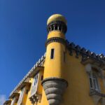 Amelia Warner Instagram – The glee of some sight seeing! Thank you @castlemang for showing me your castle! 💛