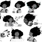 Ami Thompson Instagram - Spider Byte expression design I did for #acrossthespiderverse (Sorry about the repost)