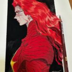 Ami Thompson Instagram - Testing out traditional painting again