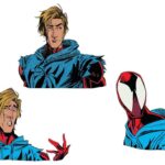 Ami Thompson Instagram – Here’s some expression design of Ben Reilly, referenced from @aymeric_kevin ‘s perfect design! #acrossthespiderverse