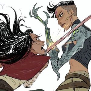 Ami Thompson Instagram - Early visdev of #namaari and #raya #rayaandthelastdragon
