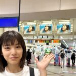 Ami Touma Instagram - 本日、7月7日は、#カルピスの日！ 池袋駅でカルピスウォーターのポスターを沢山飾っていただいてるので行ってきました！ぜひ私と一緒に記念写真を撮ってみてください！ （ここは、9日までになります…） #カルピスウォーター #七夕