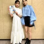 Ami Touma Instagram – 今日は「#水は海に向かって流れる」の完成披露試写会でした！
試写会来てくださった皆様ありがとうございました！
シェアハウスの皆さんと1年ぶりに会えて、楽しい舞台挨拶でした😊
映画公開は6月9日です！
ぜひ劇場へお越しください！

後輩の椿ちゃんも観に来てくれました🎶