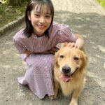Ami Touma Instagram - #MYOJO 11月号発売中です！ 今回は可愛いわんちゃんとの撮影でした！暑い中ずっと一緒に居てくれるとてもいい子でした！ 是非ご覧ください😊