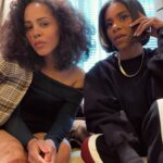 Amirah Vann Instagram – There was a time when this pic would’ve been of us squatting & looking over our shoulders (iykyk) Love my sis @seekellymccreary 💗