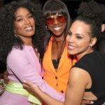 Amirah Vann Instagram – With Our Forever Queen 👑 @im.angelabassett 👑#WCW 

Love you @yvonneorji 💗💗💗
#WhereInTheWorldAmILooking 😫😂
