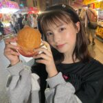 Amisa Miyazaki Instagram - 今年初お祭り🏮👘✨ ・ 10円パン初めて食べた