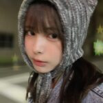 Amisa Miyazaki Instagram - 今年ゲットした猫耳ニット帽とうちの冬毛でモフモフのねこさん。