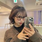 Amisa Miyazaki Instagram - 可愛いメガネゲットした🫶