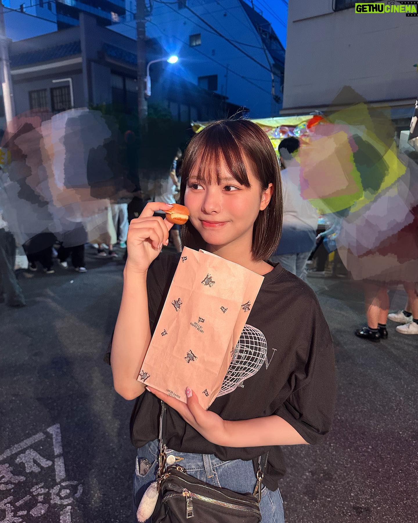 Amisa Miyazaki Instagram - お祭り行ったら絶対ベビーカステラ食べる🫶