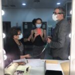 Amparo Noguera Instagram - Preparando cosas lindas @oliviadelasmer Pablo Nuñez @alvaro.viguera