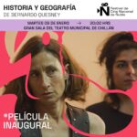 Amparo Noguera Instagram - Luego de un pequeño descanso correspondiente, yo, como película, me gustaría agradecer con estas fotos a todas las personas de Ñuble. Se rieron (de mi) y reflexionaron (conmigo). Lloraron y se enojaron. Yo, como película, soy como cuando llegas a tu casa y empiezas responder todo lo que no te atreviste a decirle a esa persona. Somos torpes en el contacto. Pero en nuestra pieza, frente al espejo, armamos nuevas estrategias de nuestra personalidad. Eso significa que nuestra reflexión tarda un poco. Pero llega. Si yo pudiera atravesar la pantalla, abrazaría a todo chillán. Pero lamentablemente soy una película chilena. Gracias @nublecine Me sentí querida.