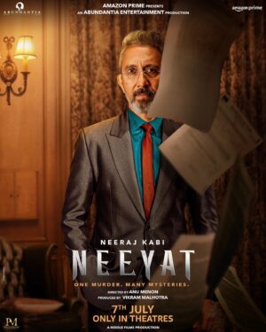 Amrita Puri Instagram - Enter the world of Mira Rao and her suspects.

Trailer out TOMORROW!
#Neeyat releases on 7th July, only in theatres.

@balanvidya @directormenon @abundantiaent @ivikramix @primevideoin @penmovies

@iamramkapoor @rahulbose7 @neerajkabi @shahanagoswami @dipannitasharma @niki_walia @shashank.arora @mostlysane @danesh.razvi @ishikaamehraa @madhav_deval