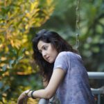 Amrita Chattopadhyay Instagram - Jhor asche naki?? 😅😇 📸 @that_cam_boy_official #noedit #nofilter #instamood #instasummer #instagram #green #nature #candid #candidshot #waitingforrain