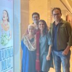 Amruta Subhash Instagram - Thank you so much for this amazing experience @nmacc.india #mammamiaatnmacc watching this play ‘Mamma Mia’ with my mamma was so much fun❤️❤️ thank you @milind_jog for joining us❤️❤️