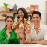 Amruta Subhash Instagram - @gulshandevaiah78 & @amrutasubhash together on celluloid - that’s what I’m manifesting 🧨 And when it does happen, I’m taking full credit for pairing them together for the first time on this episode of @zee5’s In The Making. When you have two actors who are so sure of their craft and yet so eager to listen - the conversation hits different. If you’re having a lazy Sunday, head over to @filmcompanion’s YouTube and watch. I caught them in a beautiful mood. I’m wearing @houseofmae.shop and I love it so much!