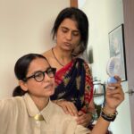 Amruta Subhash Instagram - @tillotamashome with her two fans😊! Tilu let me thank you from the bottom of my heart for mentioning my name in front of @konkona when #luststories2 casting was happening. It’s been a great journey working with you! These pictures catch some funny moments in our lusty journey 🤗Look at your eyes.. so expressive even while looking at that fan❤️ And you seem to be completely in love with your smaller fan when your bigger fan is trying to talk to you😊😃And you are saying such funny things while this picture was clicked look at my smile 😃😃Also, while I am extremely happy about the praise you are getting for all your roles I want to add one more character of yours to that list which I have really loved! And that is from the film ‘Chintu ka birthday’Keep doing this amazing work. Keep shining my friend ❤️! Love and hugs🤗🤗 Thank you so much @dishanoyonika for capturing these lovely moments ❤️ @netflix_in #luststories2