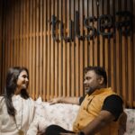 Amruta Subhash Instagram - Gulzar Saab - a multi-hyphenate, is not just poetry personified but also a visionary and a teacher. A treasure trove to our industry and fans world over, his words are the thread that connects generations. “My Mamaji’s last request before crossing over to the other side was to listen to Gulzar Saab’s music. On rare occasions, art no longer remains a source of entertainment but transcends beyond itself and becomes our companion. Watching him enjoy the songs that were his last connection to life was a divine experience. It has had a large impact on my life and has now become a special memory for me.” - Amruta “As a child, I saw a poster announcing Ilaiyaraaja Sir’s tour to London for conducting the symphony orchestra concert. Afraid that I would never be able to access Sir’s music easily again, I asked my father whether Sir would ever come back. This turned out to be a moment of revelation for me as I realised my love for his music. Although I got introduced to Gulzar Saab through Dil Se, I later found out that a lot of my favourite songs - Tere Bina Zindagi Se, Gol Maal Hai, Aanewala Pal - were written by him. I was unknowingly already a fan of Gulzar Saab!” - Karthikeya 40 years ago, Gulzar Saab collaborated with Ilaiyaraaja Sir on Surmayi Ankhiyon Mein from Sadma. In honour of Gulzar Saab’s 89th birthday, we are delighted to bring together our passion for music and love for his artistry through our rendition of this beautiful song. This is a humble attempt to celebrate the legend, his talent, and timeless masterpieces that transcends generations, boundaries, and languages. Wishing you a very happy 89th birthday, Gulzar Saab! Thank you for sharing your genius! 🎶🎙️