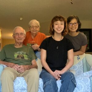 Amy Anderson Instagram - Mother's Day is often fraught with complicated feelings for adoptees. I celebrate it every year with a little pebble in my shoe. 

The photo of Aubrey and me with my parents in September 2023 is the last time we saw my mom before she passed that November. 

When I look at my Holt adoption photo, I wonder if it was taken on the last day that my first mother ever held me. The last time I ever felt her touch and heard her voice in a language that would become a foreign tongue.

While this is my first Mother's Day without my adoptive mom who raised me, I mostly feel like I've gone my entire life without a mother. 

Motherless twice now, I choose to focus on my own role as a mother and the wonder that it is to see my own biology in another human being. 

I'm so amazed that I get to be Aubrey's mom. It is something that I celebrate every day. 

Happy Mother's Day to all you muthas out there!