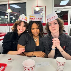 Amy Anderson Instagram - Post show In n Out 

@october.theband