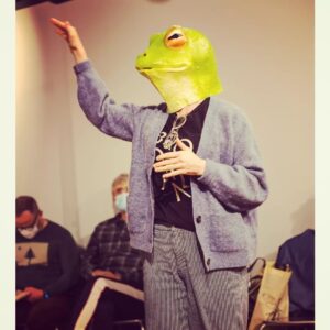 Amy Hargreaves Instagram - This ridiculously talented group and I shared 24 hours of creative and joyful chaos last week working on the hilarious writing of #MarioCorrea in
@24hourplays 

Swipe thru for a tiny peek at the process