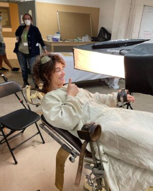 Amy Manson Instagram - Well I didn’t think I’d be writing this so soon, nor did I believe on beginning this journey three years ago, that we’d be hit with anymore sucker punches if we tried, but it was a testament to all the determined cast and crew, who kept morale alive, that we were able to find a semblance of closure. 
From day one until the last we showed up as a team, as a family, and a damned talented bunch at that. I was honoured to share a space with you all daily. 
I owe huge gratitude to @chrisblundellmakeupandhair and @micheleclapton who went above and beyond to collaborate on such a crazy creative journey. The labour of love was a daily mindf*k.
Lastly, thank you to the fans who continue to support. I hope you enjoy the final bow. 
All episodes are now out today in the US on TUBI and coming to ROKU in the UK/Europe in spring. Big love NEVERS fam 🖤 #thenevers #maladie