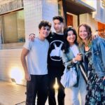 Amy Acker Instagram – Wonderful first night in Korea. Ate so much delicious food at @gold_pig1982 and had a lovely walk home. Weather is perfect and I love getting to spend time alone with @jackson.carpinello after him being away at college all year. So happy @nossibojagi is here to show us around💕 #Korea #familyvacation #visitkorea #imagineyourkorea
