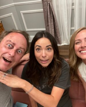 Amy Acker Instagram - Thank you so much to all the fans of The Watchful Eye. I’m really sad we won’t have the chance to come back for more. It was such a dream to work with this incredible team. I was so looking forward to getting the gang back together. It sounded like season 2 would have been wild!  I feel so lucky to have gotten to be a part of this one. The people involved were what made it so special. We had the best Vancouver crew! I love, love, LOVE this cast. And the creative team behind the show was 😘thank you Nina, Andrea, Jeffery, and Emily for everything! I hope our paths cross again💔