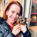 Amy Davidson Instagram – We met a very special little lady on Saturday. Please meet Clementine.🐶♥️This sweet little girl will be joining our family today as a foster to adopt, but I already know how this is going to pan out! Lol! There are so many people that have helped to make this possible. The amazing rescue and staff of @therealbark has been nothing but supportive and loving in our journey with Clementine. 🙏🏻 Thank you for giving us an opportunity to grow our family and give Clementine a happy life and home. Having our friend and Dog Trainer, Lucy @thehappydogclubla join us to meet the baby girl and help Clifford and Clementine get acquainted, was an absolute must. She truly helped make their introduction seamless. Lucy will also be coming over today when the rescue drops off Clementine 🫶🏻 to once again, help us create a safe and happy atmosphere for our gentle giant and new mini girl.💙🩷 @kaleycuoco thank you for being so supportive and genuinely excited for us. 🌷For reaching out to @therealbark on our behalf and continuing to spread your love of four-legged furry friends. 🙏🏻🩷 @saralaskow you introduced us to our two furry babies! And you knew, you just KNEW they were meant to be part of our family. I don’t know if I’ll ever be able to thank you enough. 🙏🏻🥹🌷

So much thought has gone into this next step and addition to our family, and it does not go without saying that part of me still feels completely broken without Sophie. This process has been incredibly emotional and cathartic and quite honestly, destined. I’ve missed my baby girl tremendously this past year but I am excited to open my heart to another mini furry baby. I think Sophie would approve. Soph, you will forever be my heart dog. My soulmate. I love and miss you every day, my sweet girl…🩷🩷🩷