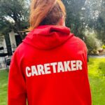 Amy Davidson Instagram - The Caretaker and the Freeloader...Ain't that the truth! 😂 Kales, you and @ohnorman knocked it outta the park! Already gave Clifford "Calm the eff down!" And he literally gave me his head to put his first ever sweatshirt on! Congrats on the launch!!! 🐶🐾♥️ You guys, check out these awesome and adorable products from @ohnorman 🐾🐾🐾