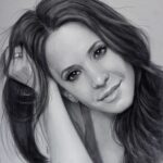 Amy Davidson Instagram - This is not a photo!!! This is a sketch! 🤯💫 And when the talented @maas.art sketches you, it makes the grid! Justin, you blow my mind! The immense detail in your art is extraordinary! 💫 And you guys, wait until you see what this fantastic artist and incredibly kind human is creating for the @johnritterfoundation 🙌🏻💜💜💜