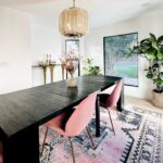 Amy Davidson Instagram - Excited to share our dining room upgrade! ✨ Found the perfect chandelier from @jamieyoungco that adds a touch of elegance and ambiance to our space, and truly brightens up our mealtimes!💡I am obsessed with her furniture and decor! Thank you, Jamie for creating such a beautiful piece! Can't wait to host dinner parties under this beauty! #HomeDecor #ChandelierLove #DiningRoomUpgrade 🏡💡