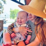 Amy Davidson Instagram - A day at the barn equals a great day! Thank you, Kales. I think it’s safe to say the kids had fun! 😄🐴🥕🐷🐮🦆🐓And Tildy…👶🏼 you are soooo delicious, baby girl!💕💕