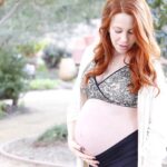 Amy Davidson Instagram - Sometimes I miss being pregnant…Sometimes!🤰🏼 You too? Or is that crazy?!😅 🙌🏻for yes! 😵‍💫 for no way! 🤣😳💜🤰🏼
