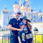 Amy Davidson Instagram - We did it!!! We told Lennox we had to go to Costco, 🤨 but actually surprised him with a Disneyland day! 😃 I am a sucker for a surprise, and the fact that we pulled this off was the icing on the cake! I was just a tiny bit excited! Could ya tell?!😅😃 Had the most magical day with my favorite boys at the Happiest Place on Earth…🌎🪄✨🐭 My heart is full…♥️