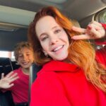 Amy Davidson Instagram - It's been a challenging 72 hours to say the least. I talk about it in the next slide. Here's what I'm grateful for: the sweetest son, the fact this kiddo got to trick-or-treat, caring and kind doctors, medicine, advanced technology, a calm and comforting Pediatrician who did not let the ER doctor scare us… Lennox is totally fine. We had a scare but we are past it. This kid is back at school and ready for November! It's November! 🤪😅 Check out the beautiful hairstyles Len created for me while we waited in his pediatricians office.😉💈👩🏻‍🦰