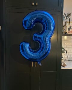 Amy Huberman Instagram - My youngest housemate is 3 Even though he never has keys, never replaces the milk in the fridge, wakes the rest of the housemates in the middle of the night, he knows how to rock a loose curl and a button nose and that’s the main thing.