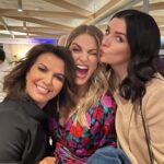 Amy Huberman Instagram - Probs @grahnort and @emmadorancomedian wondering why I’m practicing the heimlich manoeuvre on @deirdreokane123 and it’s a fair question but listen nowhere like a premiere red(blue) carpet to catch up and share some NB first aid tips and tricks. Not sure they’re vibing my technique but I’m almost certain Dee as another lil chuckle stuck in there that wasn’t allowed out when filming #LOLIreland is out 19th Jan on @primevideouk @primevideo around the 🌎 (Couldn’t get everyone in that last photo so I split it in two like the tech wizard I am.) #abootlastnicht