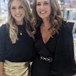Amy Huberman Instagram - Thank you @newbridgesilverware for having me down again to lean against your walls looking like I have a dead arm 🩵 A gorgeous pre Christmas celebration yesterday at Newbridge Silverware. I cannay believe it’s our 7th year of my jewelry collection with you!! Thank you to you guys for all the support for the collection and apols to anyone I may have randomly pointed at and shouted “that’s my necklace!” over the past seven years You didn’t rob it, it is in fact yours (unless you did rob it and well then we will have words) And thank you to the @rtetoday show for my ABSOLUTE new fav mug ever of all time. Ps also a huge thank you to the utterly fabulous Irish designer and top bird @emmakatemanley 💚☘️for sorting this divine golden skirt of Christmas dreams @manleystudio 💛💛