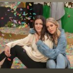 Amy Huberman Instagram - Probs @grahnort and @emmadorancomedian wondering why I’m practicing the heimlich manoeuvre on @deirdreokane123 and it’s a fair question but listen nowhere like a premiere red(blue) carpet to catch up and share some NB first aid tips and tricks. Not sure they’re vibing my technique but I’m almost certain Dee as another lil chuckle stuck in there that wasn’t allowed out when filming #LOLIreland is out 19th Jan on @primevideouk @primevideo around the 🌎 (Couldn’t get everyone in that last photo so I split it in two like the tech wizard I am.) #abootlastnicht