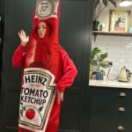 Amy Huberman Instagram - Sure listen, any excuse to get dressed into a saucy outfit for Halloween wha