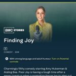 Amy Huberman Instagram – My own show wot I wrote with my words is now on @itvxofficial ๐ซถ๐ซถ๐ซถโค๏ธโค๏ธโค๏ธ
Although Iโm not finding any joy accessing it as Iโm outside the UK but if you are inside of said UK you may well find more joy in finding Finding Joy.
Always had a way with wordsโฆ