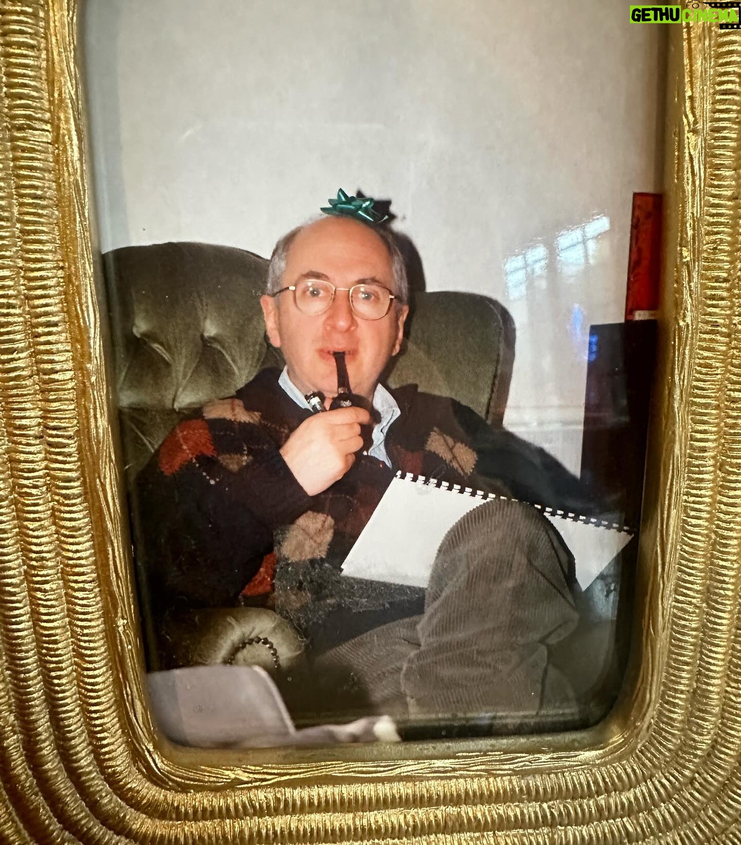 Amy Huberman - 6.4K Likes - 18 months today without my pal, miss your messing Dad 🩵🩵🩵
This is how I see him so often in my head; the pipe in hand, always drawing and sketching, always taking the piss out of me xxx