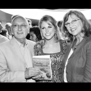 Amy Huberman Instagram - Came across this pic just now with my Mum and Dad, & in light of World Book Day yesterday it’s such a special memory to look back on ❤️ the night of my first book launch (c.1876) To parents who say “Do it, do the thing!” Although Dad looks like he’s trying to rob a free copy. Could have sorted one for him FFS.